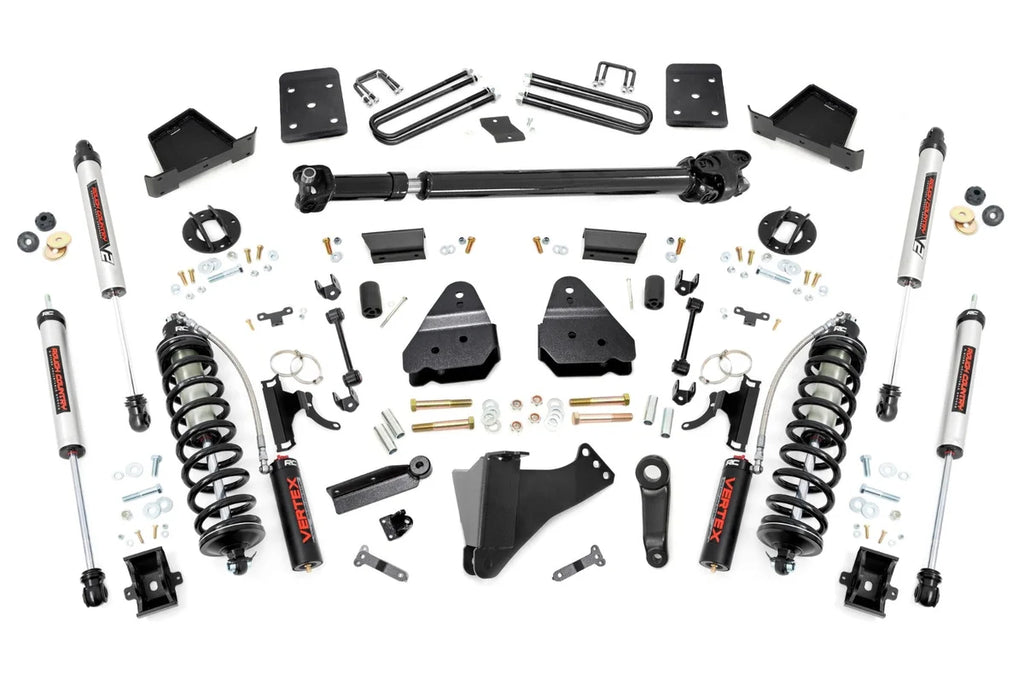 Rough Country 6 Inch Lift Kit  |  No OVLDS  |  D/S  |  C/O V2 | Ford F-250/F-350 Super Duty (17-22) 51358 - Main Product View