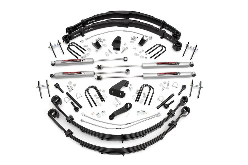Rough Country 6 Inch Lift Kit | Power Steer | Jeep Wrangler YJ 4WD (1987-1995) 622N2