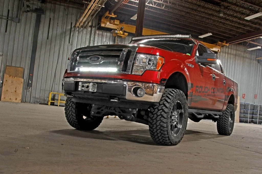 Rough Country 6 Inch Lift Kit | Vertex | Ford F-150 4WD (2009-2010) 59850 - Back View