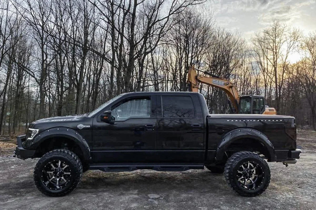 Rough Country 6 Inch Lift Kit | Vertex | Ford F-150 4WD (2011-2013) 57650 - Back View