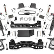 Load image into Gallery viewer, Rough Country 6 Inch Lift Kit | Vertex/V2 | Ford F-150 4WD (2009-2010) 59857 - Main Product View