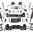 Load image into Gallery viewer, Rough Country 6 Inch Lift Kit | Vertex/V2 | Ford F-150 4WD (2014) 57557 - Side View