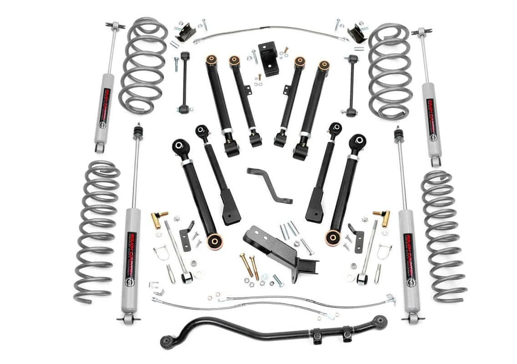 Rough Country 6 Inch Lift Kit | X-Series | Jeep Wrangler TJ (97-06)/Wrangler Unlimited (04-06) 66220 - Main Product View