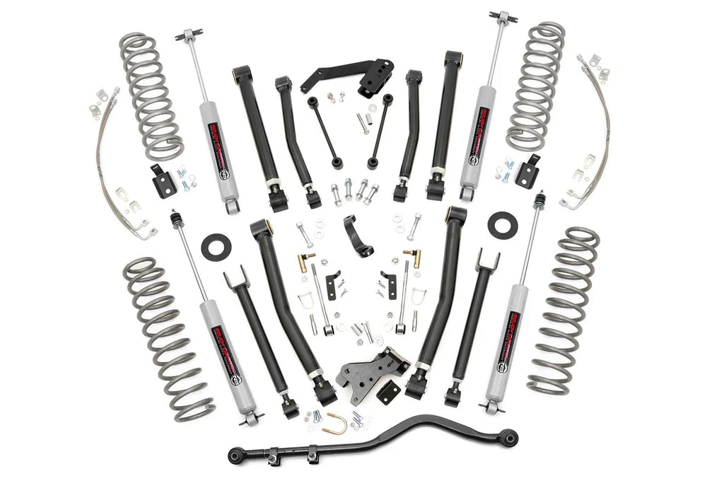 Rough Country 6 Inch Lift Kit | X-Series | Jeep Wrangler Unlimited 2WD/4WD (2007-2018) 68322 - Main Product View