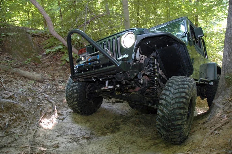 Rough Country 6 Inch Lift Kit | X-Series | M1 | Jeep Wrangler TJ (97-06)/Wrangler Unlimited (04-06) - Installation View