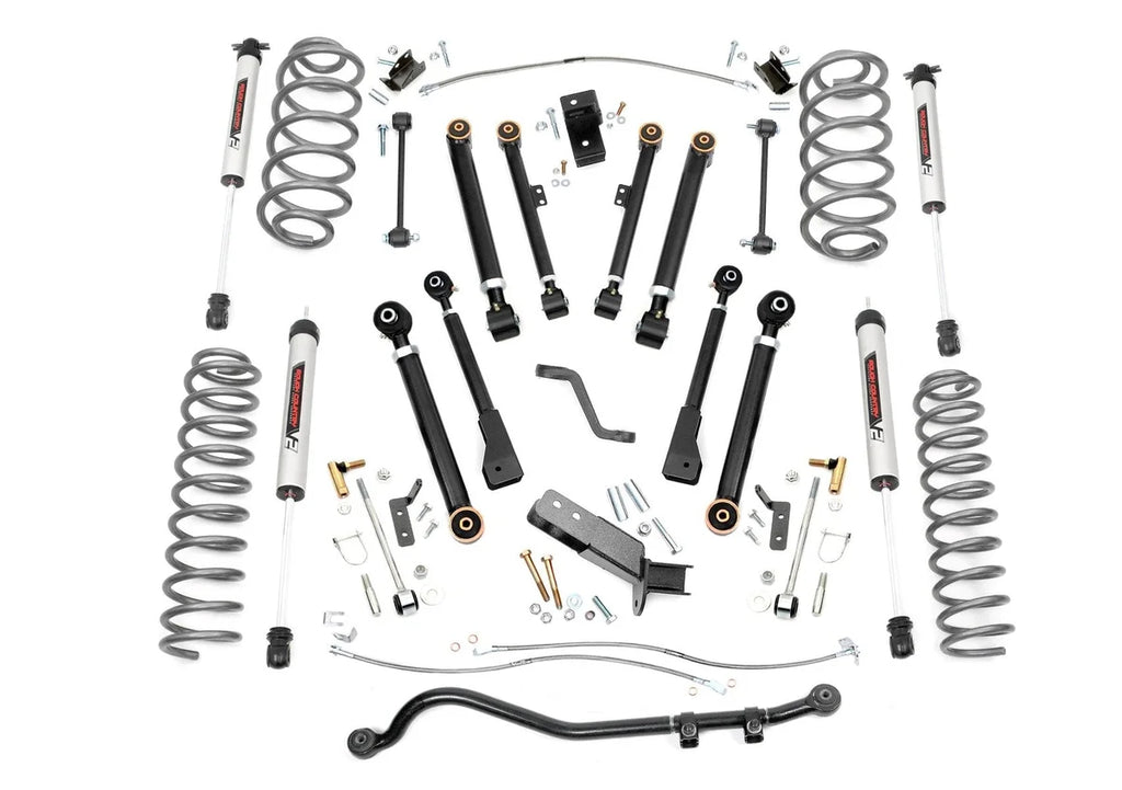 Rough Country 6 Inch Lift Kit | X-Series | V2 | Jeep Wrangler TJ (97-06)/Wrangler Unlimited (04-06) - Main Product View