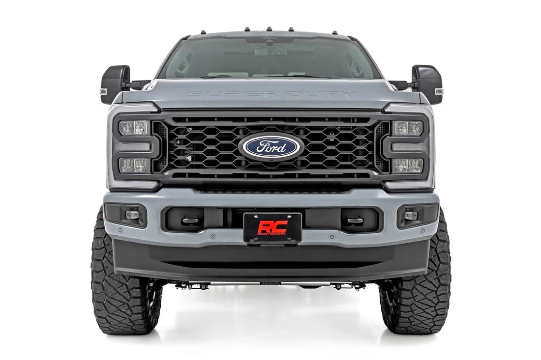 Rough Country 6 Inch Lift | R/A | C/O Vertex | Ford F-250/F-350 Super Duty 4WD (2023-2026) - Back View