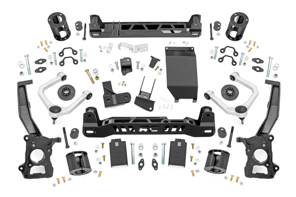Rough Country 7 Inch Lift Kit | 4-Door Base | Ford Bronco 4WD (2021-2024) 51083 - Main Product View