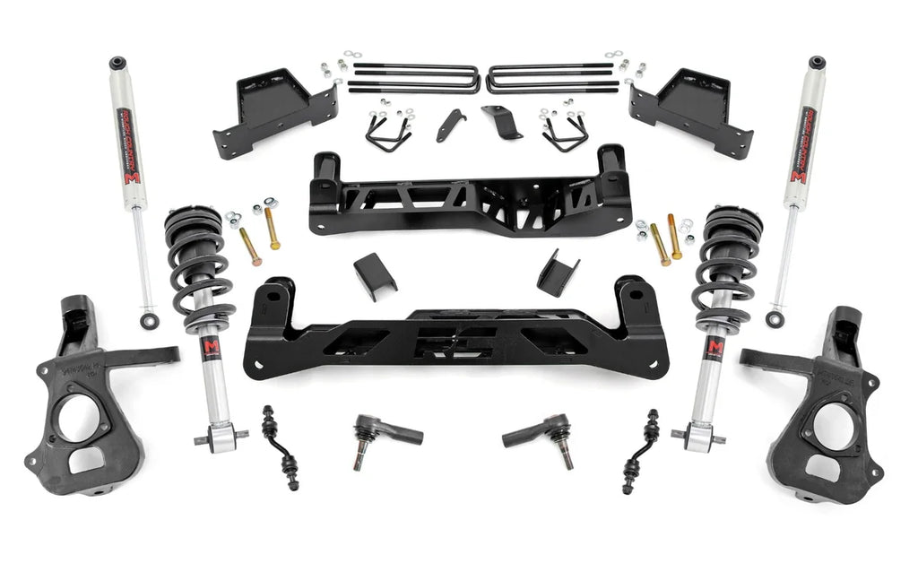 Rough Country 7 Inch Lift Kit | Alu/Stamp Steel | M1 Strut/M1 | Chevy/GMC 1500 (14-18 & Classic) 18740