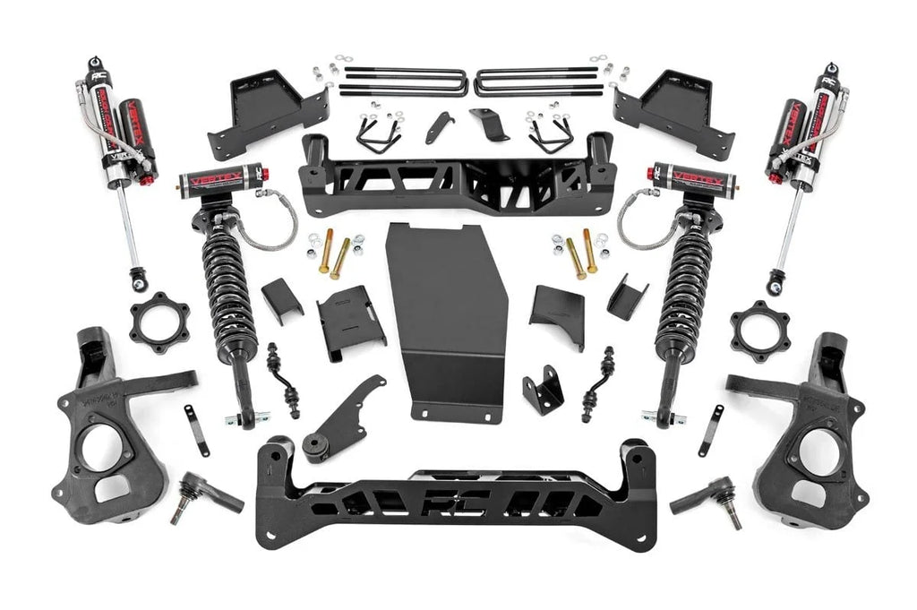 Rough Country 7 Inch Lift Kit | Alum/Stamp Steel | Vertex | Chevy/GMC 1500 (14-18 & Classic) 17450