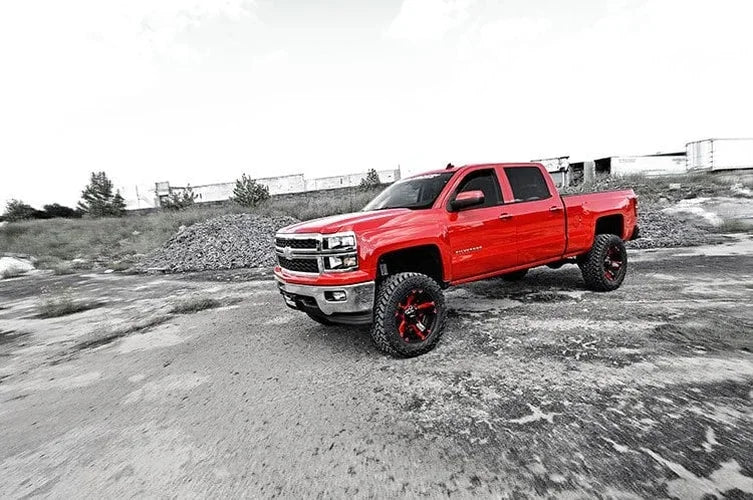 Rough Country 7 Inch Lift Kit | Bracket | N3 Struts | Chevy/GMC 1500 (14-16) 29833 - Installation View