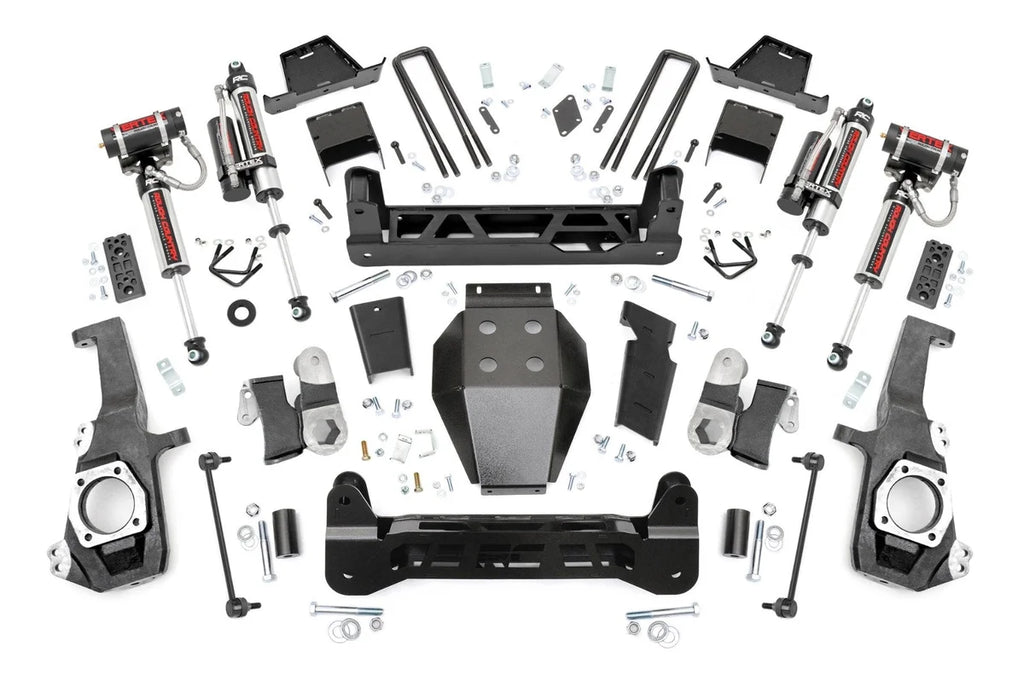 Rough Country 7 Inch Lift Kit | NTD | Vertex Shocks | w/ Overloads | Chevy/GMC 2500HD/3500HD (20-26) - Main Product View