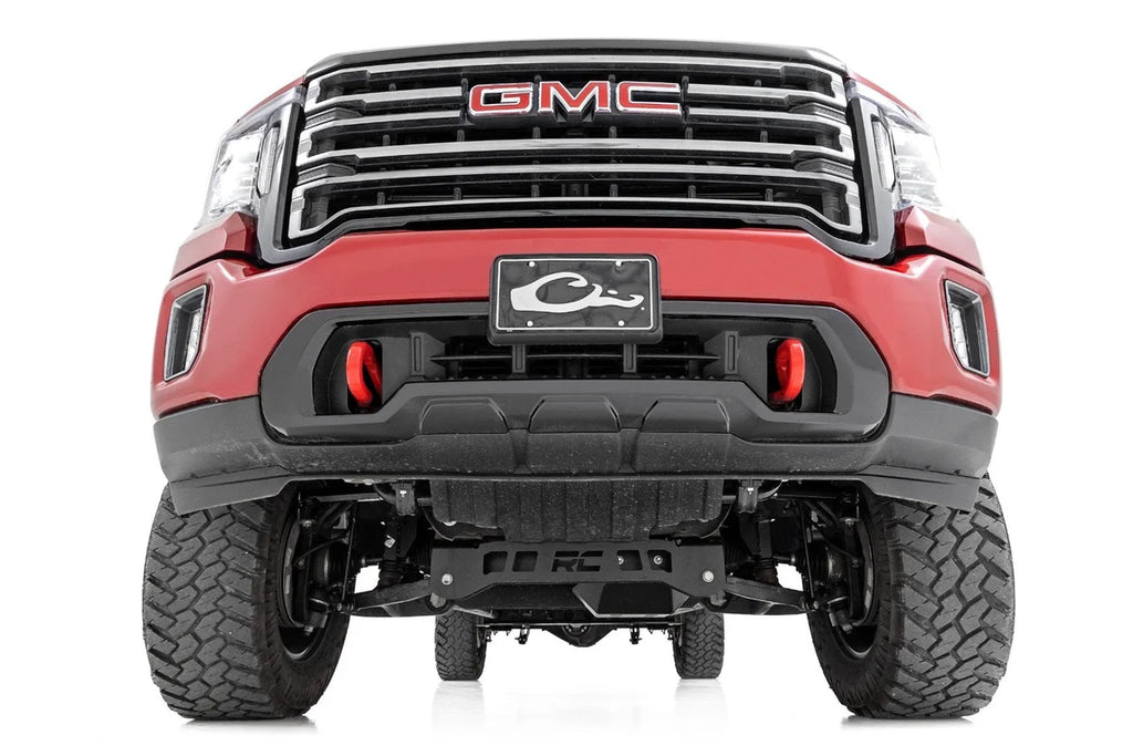 Rough Country 7 Inch Lift Kit | Torsion Drop | V2 | Chevy/GMC 2500HD/3500HD (20-26) - Side View