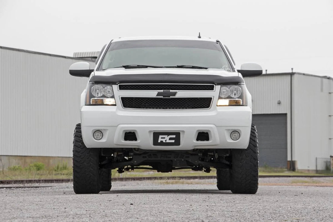 Rough Country 7 Inch Lift Kit | Vertex Coilovers | Chevy/GMC SUV 1500 2WD/4WD (2007-2014) 28750 - Back View