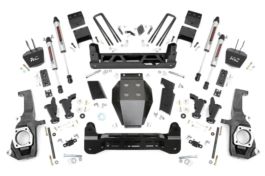 Rough Country 7.5 Inch Lift Kit | Torsion Drop | V2 | Chevy/GMC 2500HD/3500HD (11-19) - Main Product View