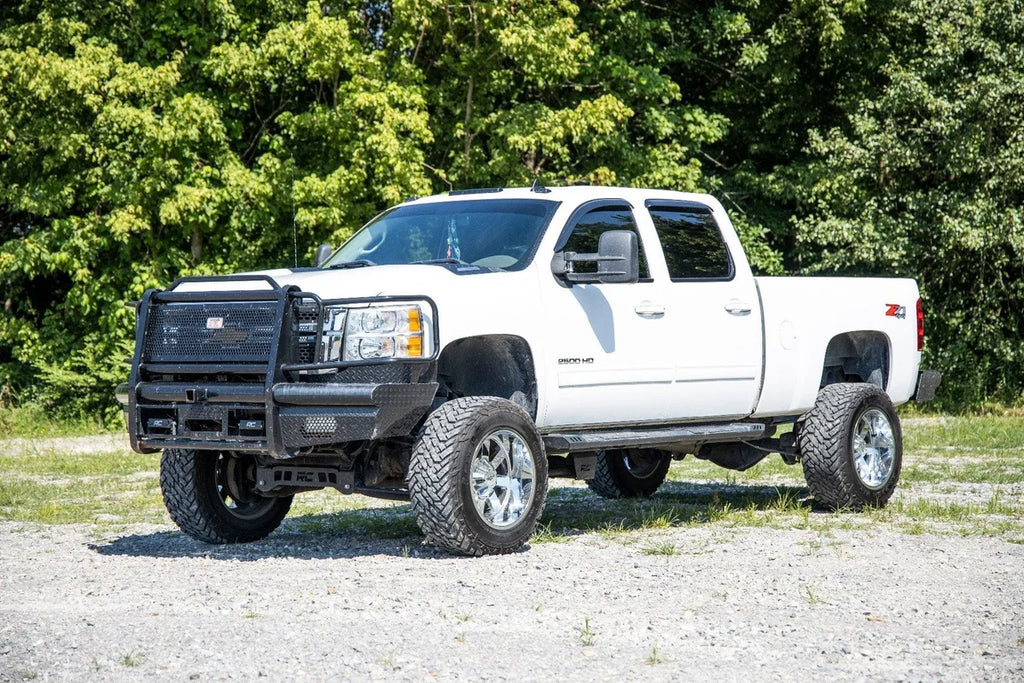 Rough Country 7.5 Inch Lift Kit | Torsion Drop | Vertex | Chevy/GMC 2500HD/3500HD (11-19) - Back View