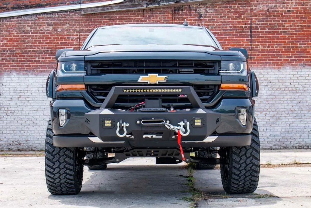 Rough Country 7.5 Inch Lift Kit | Vertex | Chevy/GMC 1500 4WD (07-13) 26450 - Installation View