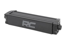Load image into Gallery viewer, Rough Country 8 Inch Black Series LED Light Bar | Single Row | Cool White DRL 70718BLDRL - Back View