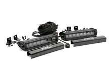 Load image into Gallery viewer, Rough Country 8 Inch Black Series LED Light Bar | Single Row | Pair 70728BL - Main Product View