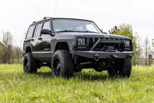 Load image into Gallery viewer, Rough Country 8 Inch Black Series LED Light Bar | Single Row | Pair 70728BL - Installation View