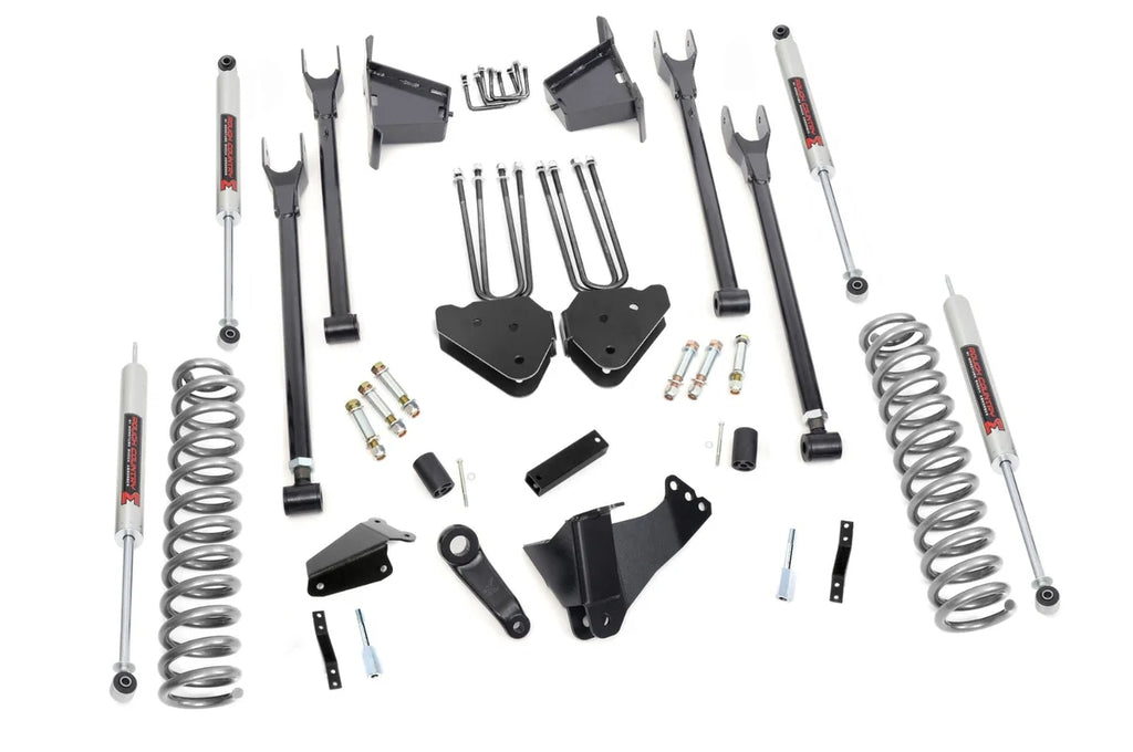 Rough Country 8 Inch Lift Kit | 4 Link | RR Blocks | M1 | Ford F-250/F-350 Super Duty (05-07) 59140