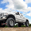 Load image into Gallery viewer, Rough Country 8 Inch Lift Kit | Ford F-250/F-350 Super Duty 4WD (1999-2004) 488.20 - Installation View