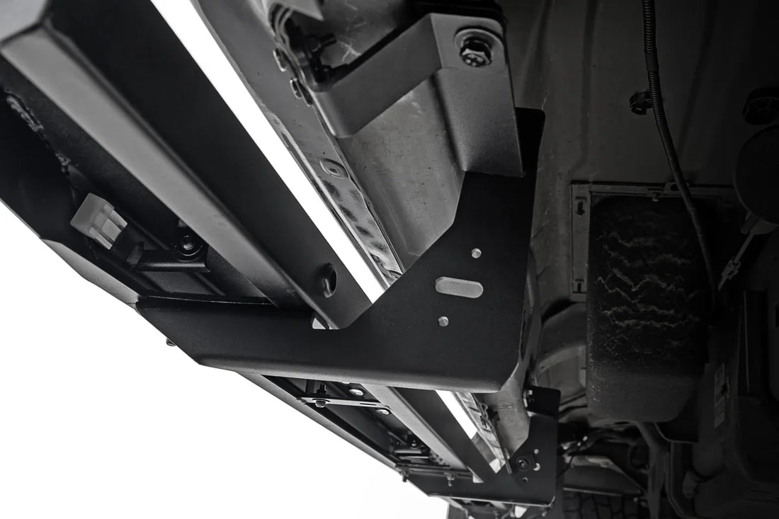 Rough Country AC2 Running Boards | Amber/White | Crew Cab | Ram 1500 (19-26)/1500 TRX (21-24) 57006 - Additional View 6
