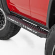 Load image into Gallery viewer, Rough Country AC2 Running Boards Amber/White fits 2021-2025 Ford Bronco 4-Door - Back View