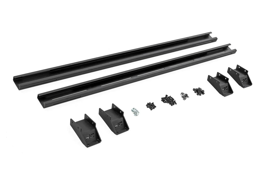Rough Country Adjustable Crossbars | 57" Width | Universal T-Slot 88208 - Size Reference
