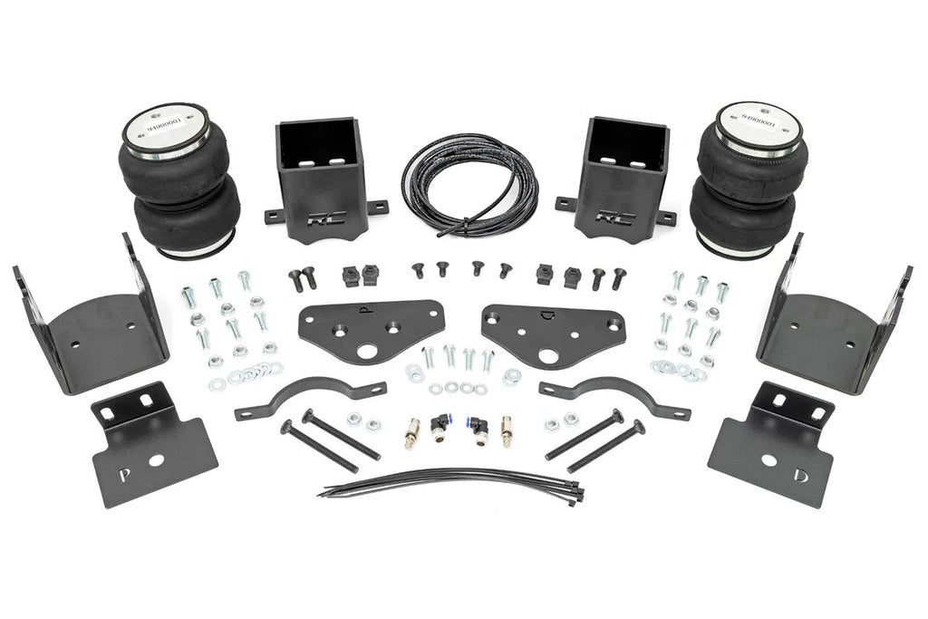 Rough Country Air Spring Kit | 3-6" Lifts | Ford F-250/F-350 Super Duty 4WD (2017-2022) 10021 - Kit Contents