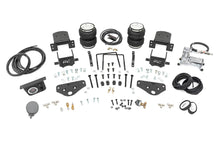 Load image into Gallery viewer, Rough Country Air Spring Kit w/ compressor | Ford F-250/F-350 Super Duty 4WD (2017-2026) - Rear View
