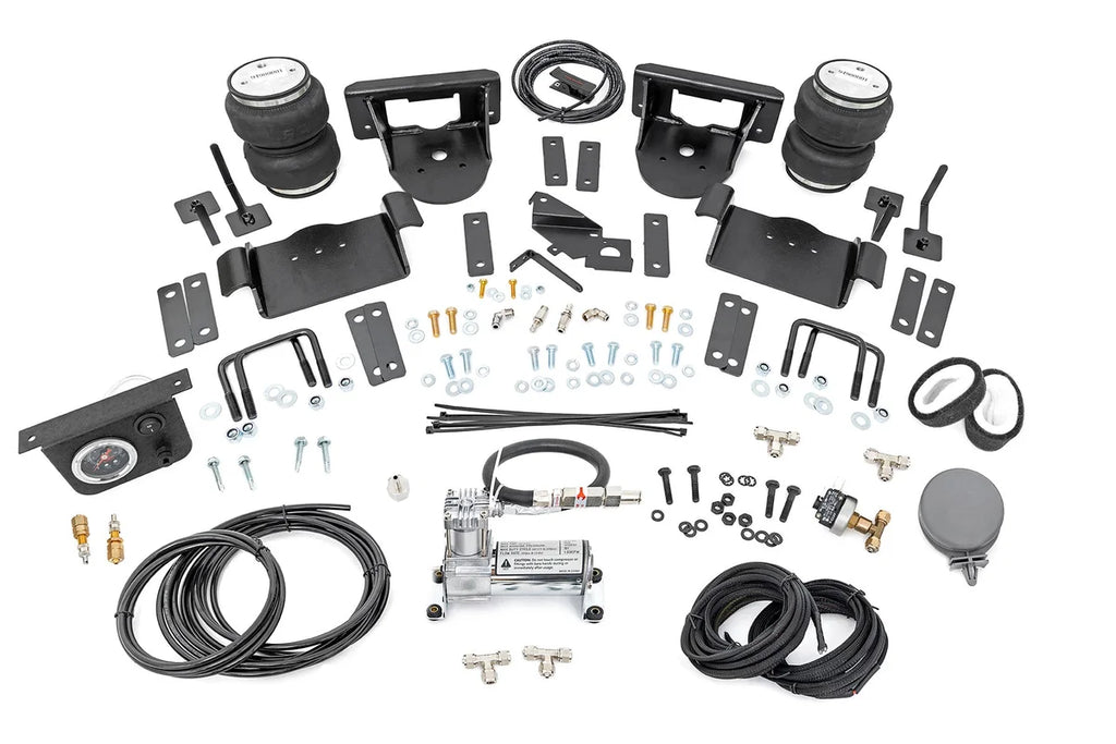 Rough Country Air Spring Kit w/compressor | 0-6" Lifts | Ford F-150 4WD (2021-2024) 10009C - Main Product View