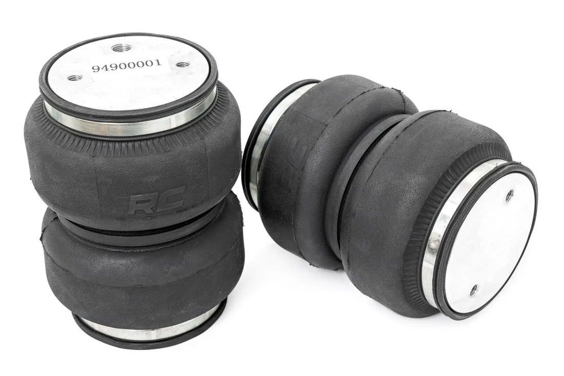 Rough Country Air Spring Kit w/compressor | 2-3.5 Inch Lift Kit | Chevy/GMC Sierra/Silverado 1500 (19-26) - Back View