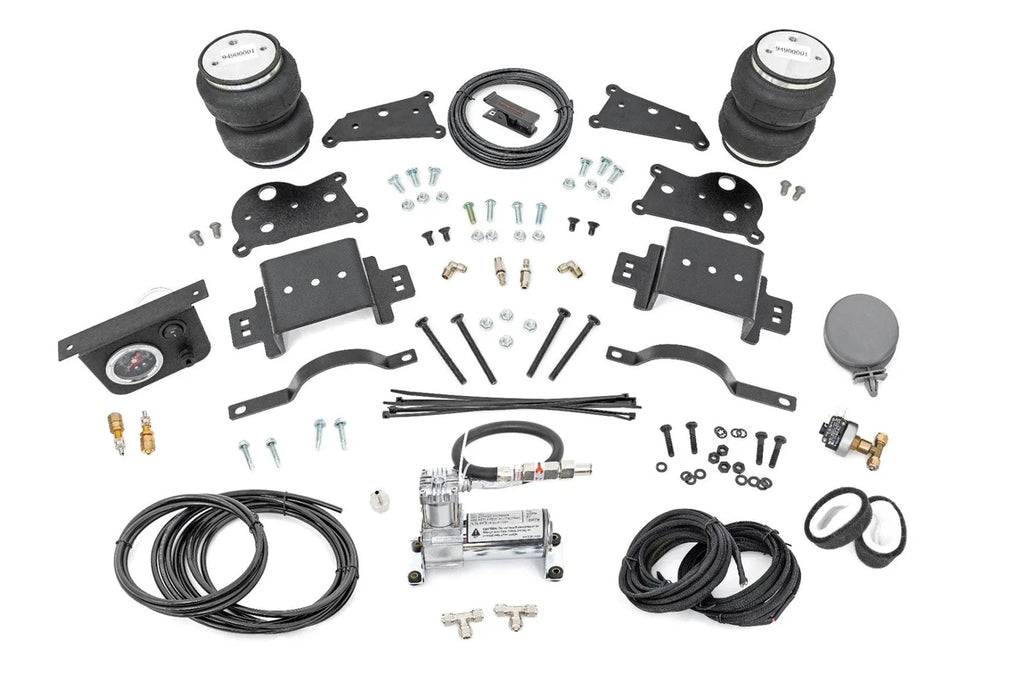 Rough Country Air Spring Kit w/compressor | Ram 2500 4WD (2014-2023) 10029C - Main Product View