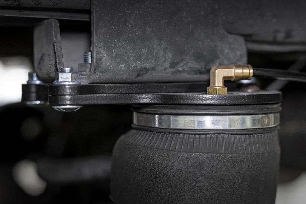 Rough Country Air Spring Kit w/compressor | Ram 2500 2WD (2014-2026) - Installation View