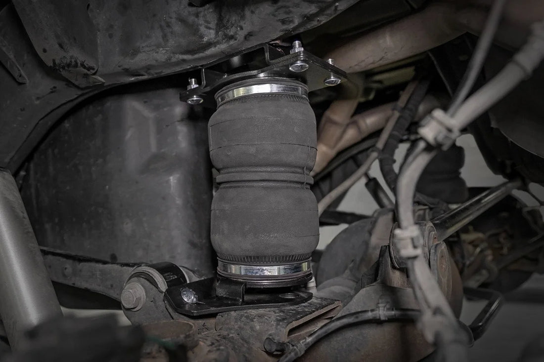 Rough Country Air Spring Kit w/compressor | Wireless Controller | 4 Inch Lift Kit | Ram 1500 (19-25) 100354WC - Additional...