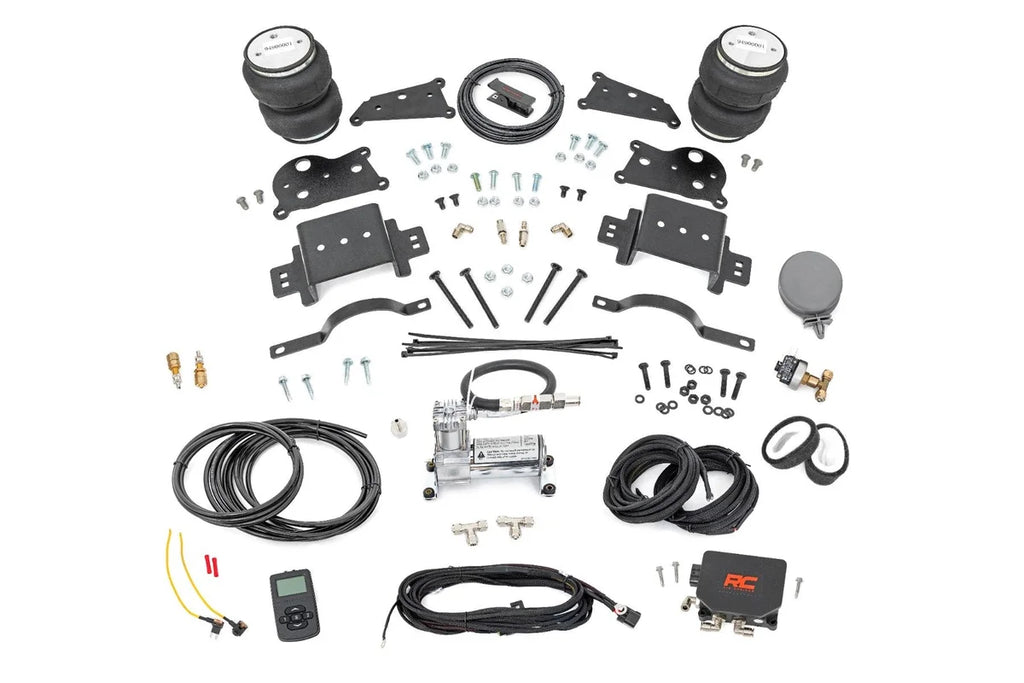Rough Country Air Spring Kit w/compressor | Wireless Controller | Ram 2500 4WD (2014-2023) 10029WC - Main Product View
