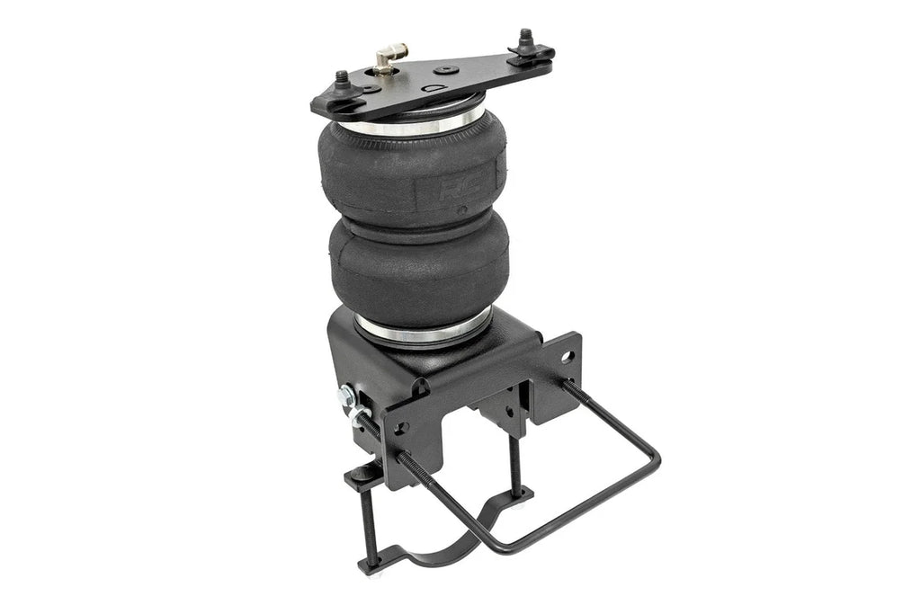 Rough Country Air Spring Kit w/compressor | Wireless Controller | Ford F-250/F-350 Super Duty (17-26) - Rear View