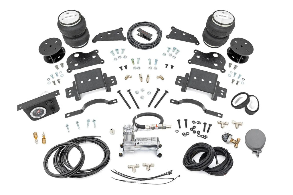 Rough Country Air Spring Spacer Kit w/ Compressor | 5" Lift | Ram 2500 4WD (2014-2024) 10033AC - Main Product View