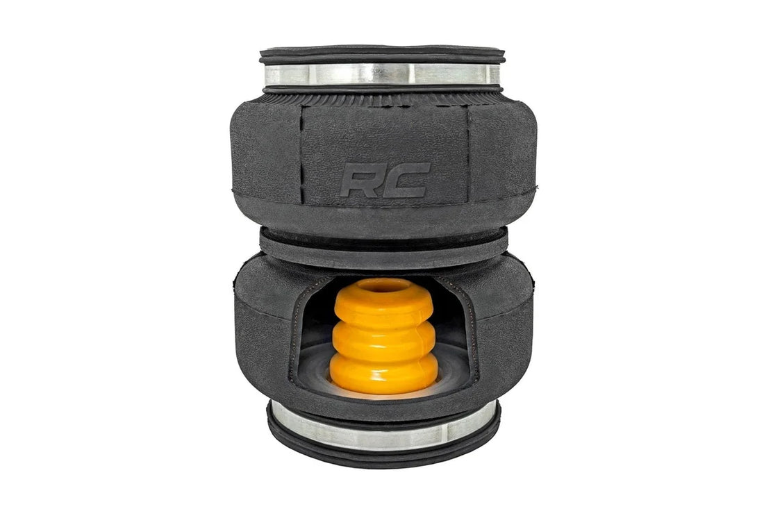 Rough Country Air Spring Spacer Kit w/ Compressor | 5" Lift | Ram 2500 4WD (2014-2024) 10033AC - Detail View