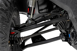 Rough Country Aluminum Control Arms | High Clearance w/ 2" Forward Offset | Honda Pioneer 1000-6 92093BLK - Main Product View