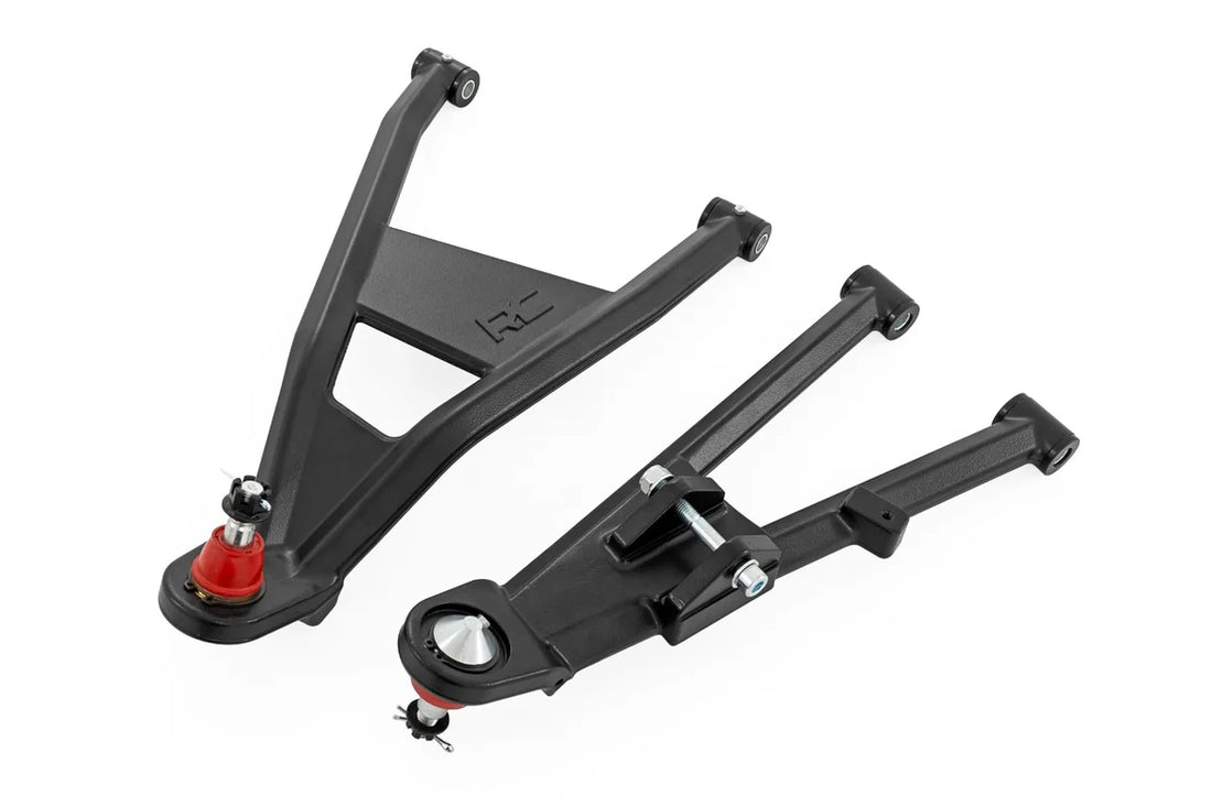 Rough Country Aluminum Control Arms | High Clearance w/ 2" Forward Offset | Honda Pioneer 1000-6 92093BLK - Additional View 6