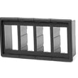 Load image into Gallery viewer, Rough Country Auxiliary Switch Bezel | Quad 709B-4 - Main Product View