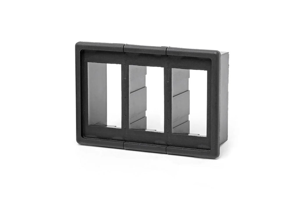 Rough Country Auxiliary Switch Bezel | Triple 709B-3 - Main Product View