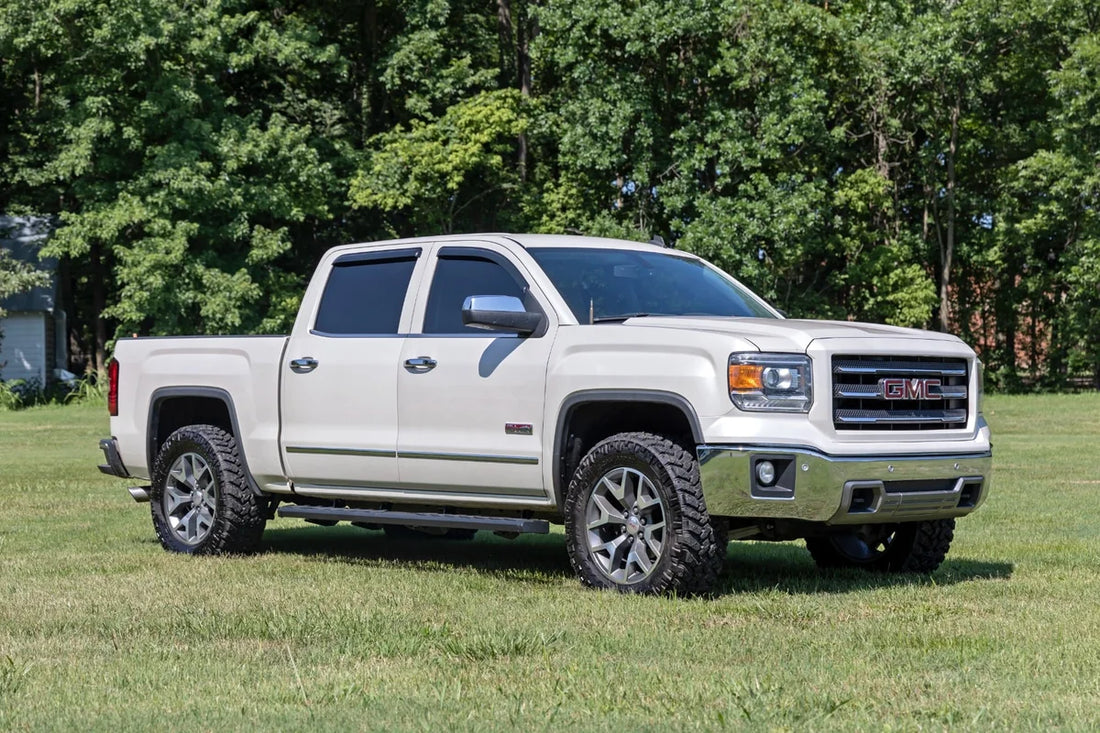Rough Country BA2 Running Board | Side Step Bars | Chevy/GMC 1500/2500HD/3500HD (07-19 & Classic) 41001A - Additional View 6
