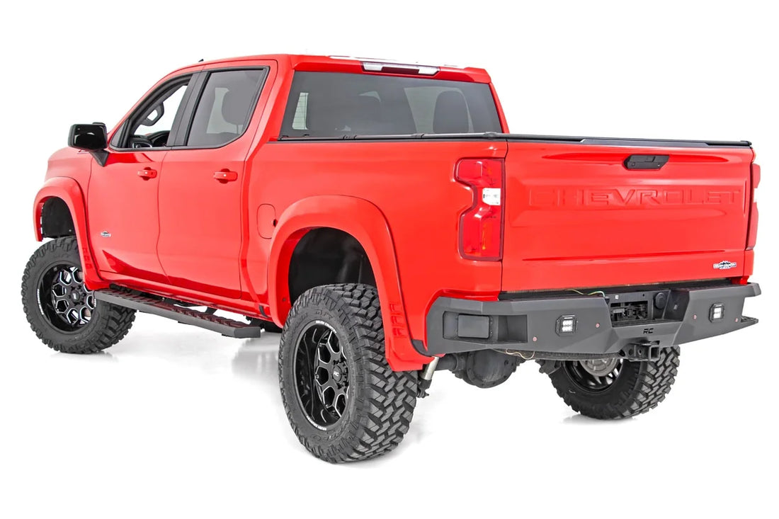 Rough Country BA2 Running Board | Side Step Bars | Chevy/GMC 1500/2500HD/3500HD (19-26) 41002A - Additional View 5