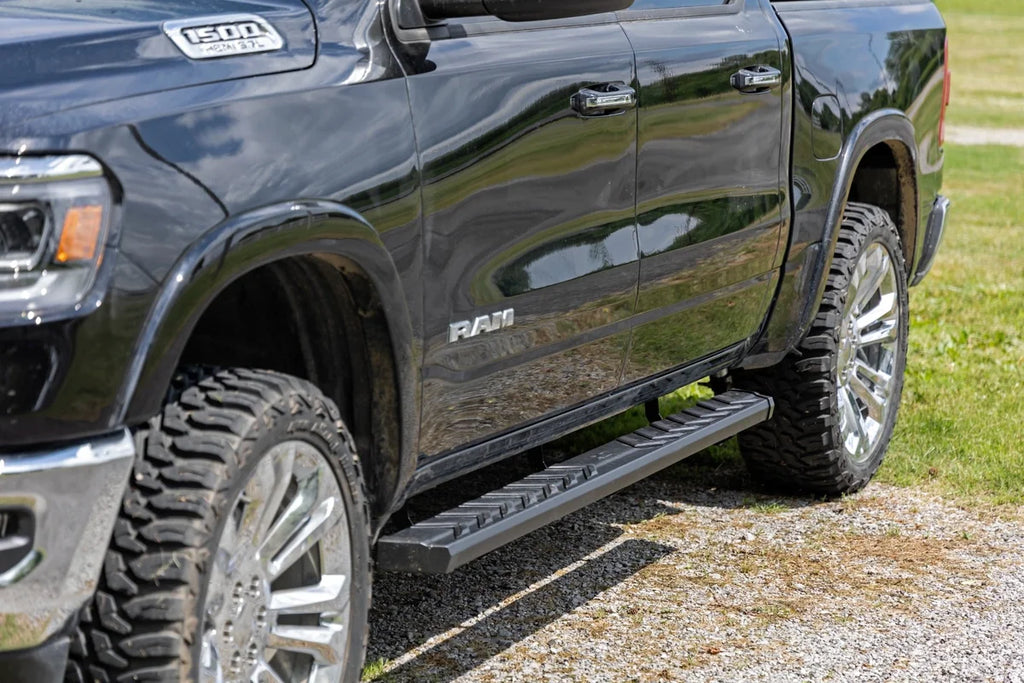 Rough Country BA2 Running Board | Side Step Bars | Ram 1500 (19-26)/1500 TRX (21-24) 41004A - Additional View 6