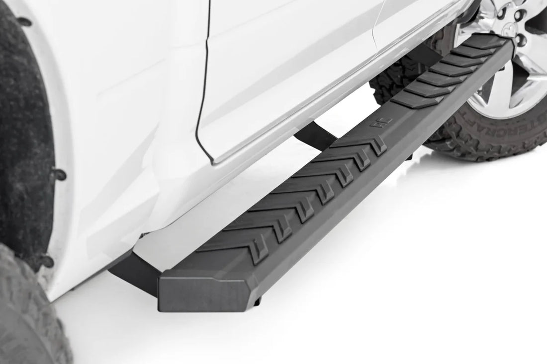 Rough Country BA2 Running Board | Side Step Bars | Ram 1500/2500/3500 2WD/4WD 41003A - Additional View 6