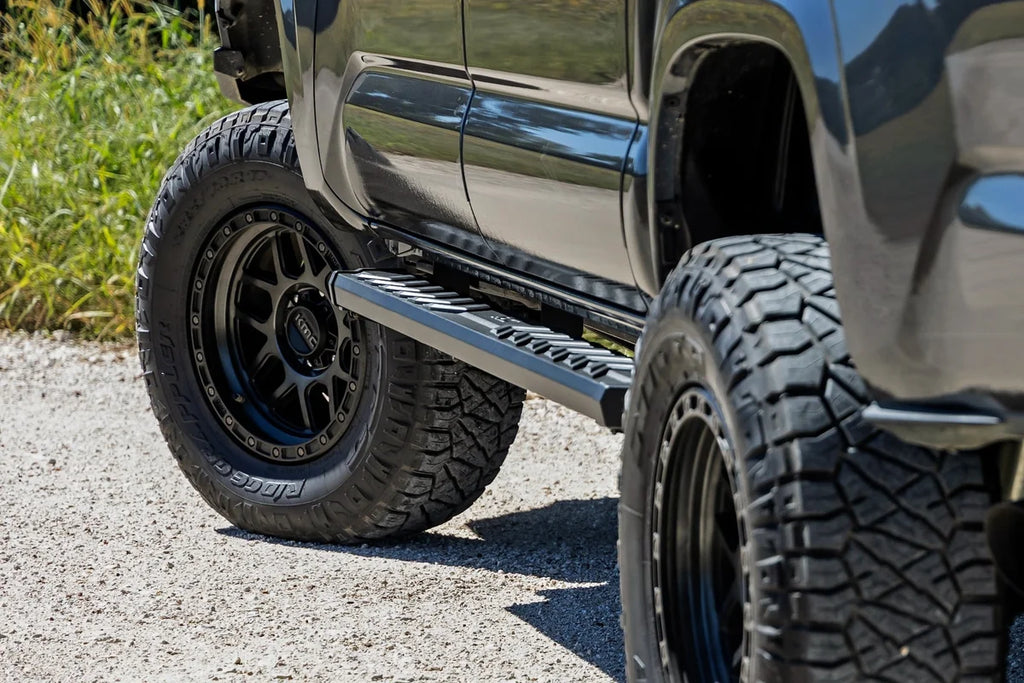 Rough Country BA2 Running Boards | Side Step Bars | Double Cab | Toyota Tacoma (05-23) 41009A - Additional View 6
