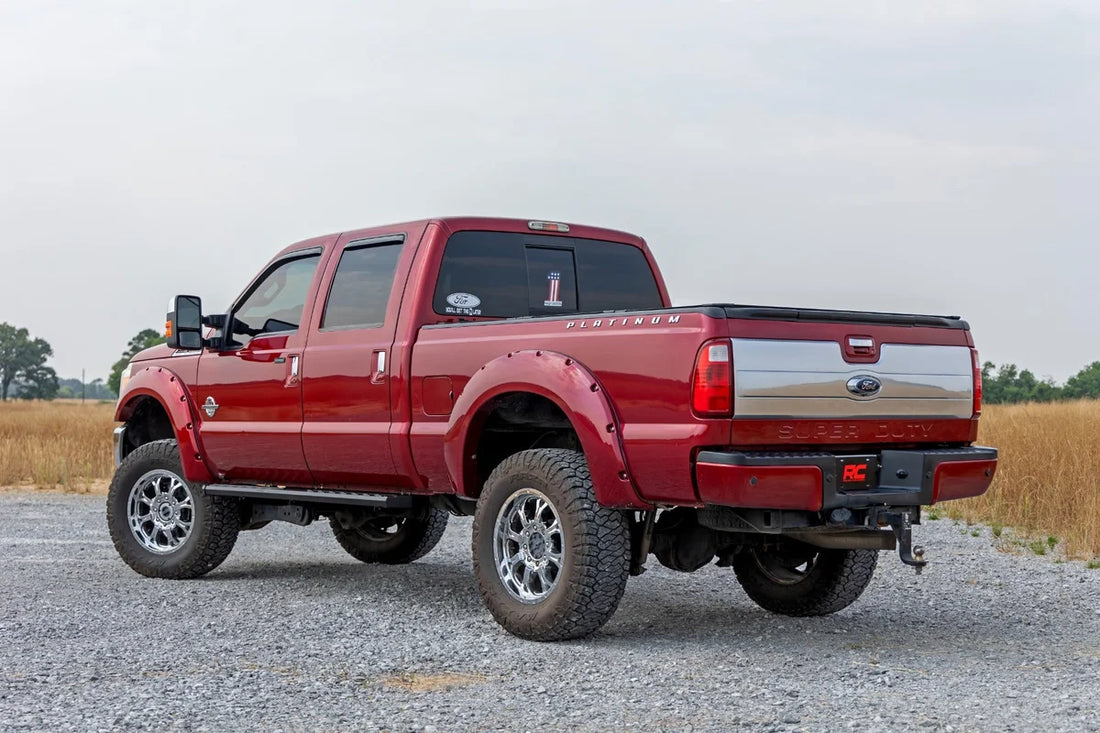 Rough Country BA2 Running Boards | Side Step Bars | Ford F-250/F-350 Super Duty (99-16) 41011A - Additional View 5